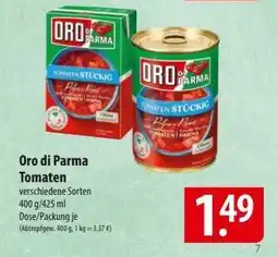 Famila Nord Ost Oro di Parma Tomaten Angebot
