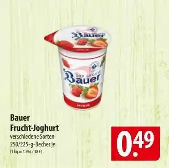 Famila Nord Ost Bauer Frucht- joghurt Angebot