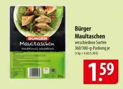 Famila Nord Ost BÜRGER Maultaschen Angebot