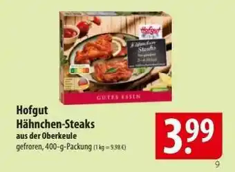 Famila Nord Ost Hofgut Hähnchen-Steaks Angebot