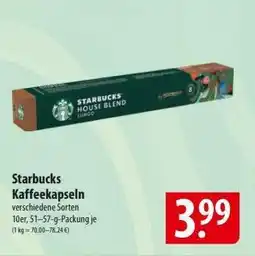 Famila Nord Ost STARBUCKS Kaffeekapseln Angebot