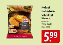 Famila Nord Ost Hofgut Hähnchen-Schnitzel Wiener Art Angebot