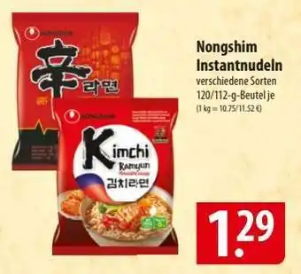Famila Nord Ost Nongshim Instantnudeln Angebot