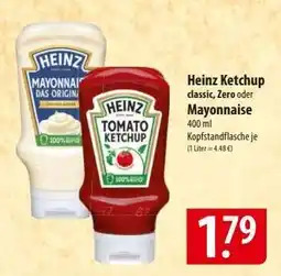 Famila Nord Ost Heinz Ketchup classic, Zero oder Mayonnaise Angebot