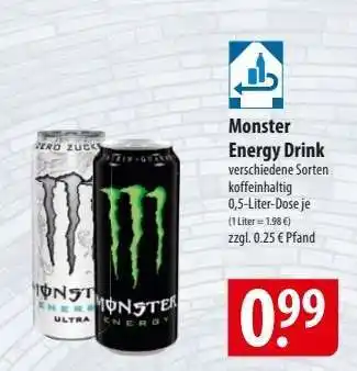 Famila Nord Ost Monster energy drink Angebot