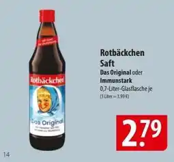 Famila Nord Ost Rotbäckchen Saft Angebot