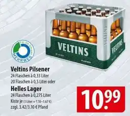 Famila Nord Ost Veltins Pilsener / Helles Lager Angebot