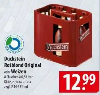 Famila Nord Ost Duckstein Rotblond Original oder Weizen Angebot