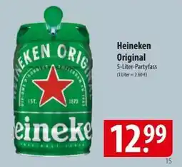 Famila Nord Ost Heineken Original 5-Liter-Partyfass Angebot