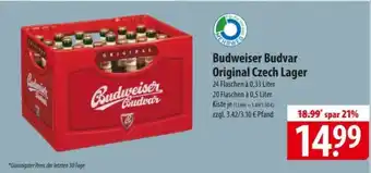 Famila Nord Ost Budweiser Budvar Original Czech Lager Angebot