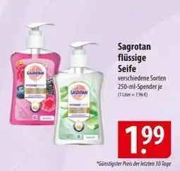 Famila Nord Ost Sagrotan flüssige Seife Angebot