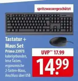 Famila Nord Ost Tastatur + Maus Set Angebot