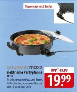 Famila Nord Ost GOURMETmaxx Elektrische Partypfanne Angebot