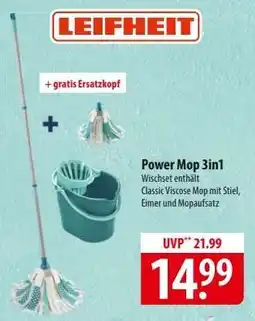 Famila Nord Ost Leifheit Power Mop 3in1 Angebot