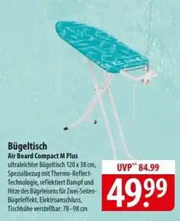 Famila Nord Ost Bügeltisch Air Board Compact M Plus Angebot
