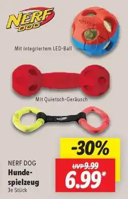 Lidl NERF DOG Hundespielzeug Angebot