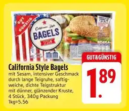Edeka California Style Bagels Angebot