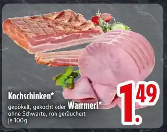 Edeka Kochschinken oder Wammerl Angebot