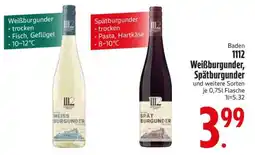 Edeka Baden Weißburgunder, Spätburgunder Angebot