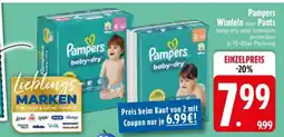 Edeka Pampers Windeln oder Pants Angebot