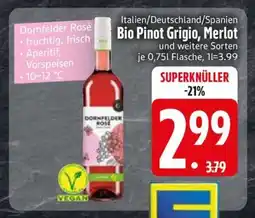 Edeka Bio Pinot Grigio, Merlot Angebot