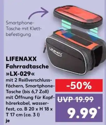 Kaufland LIFENAXX Fahrradtasche LX-029 Angebot