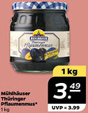 NETTO Mühlhäuser Thüringer Pflaumenmus Angebot