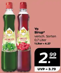 NETTO Yo Sirup Angebot
