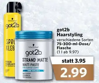 Combi Got2b Haarstyling 75-300ml Angebot