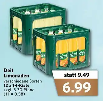 Combi Deit Limonaden 12x1L Angebot