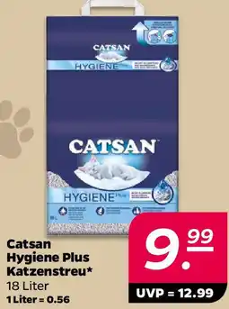 NETTO Catsan Hygiene Plus Katzenstreu Angebot