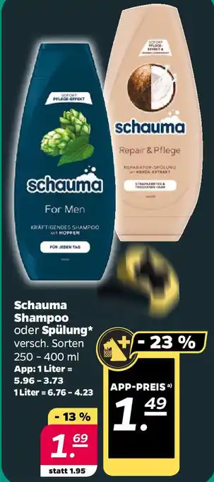 NETTO Schauma Shampoo oder Spülung Angebot