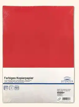 Woolworth Stenzer Farbiges Kopierpapier Angebot