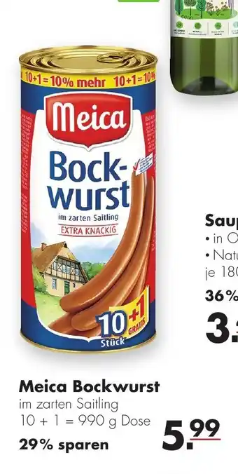 Handelshof Meica Bockwurst Angebot