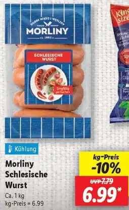 Lidl Morliny Schlesische Wurst Angebot