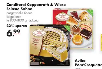 Handelshof Conditorei Coppenrath & Wiese Feinste Sahne Angebot