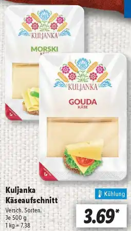 Lidl Kuljanka Käseaufschnitt Angebot