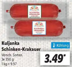 Lidl Kuljanka Schinken-Krakauer Angebot