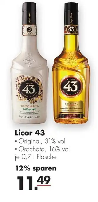 Handelshof Licor 43 Angebot