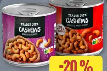 Aldi Nord Trader Joe's Cashews Angebot