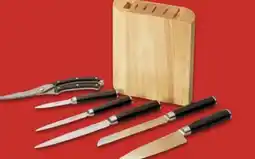 Aldi Nord Echtwerk Damast-Messerblock 7-tlg Angebot