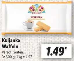 Lidl Kuljanka Waffeln Angebot