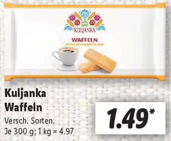 Lidl Kuljanka Waffeln Angebot