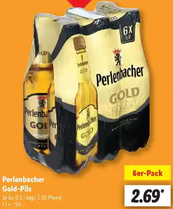Lidl Perlenbacher Gold-Pils Angebot