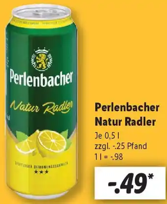 Lidl Perlenbacher Natur Radler Angebot