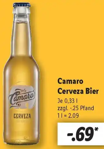 Lidl Camaro Cerveza Bier Angebot