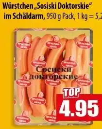 Mix Markt Würstchen ,,Sosiski Doktorskie" Angebot