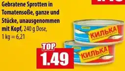 Mix Markt Gebratene Sprotten in Tomatensoẞe Angebot