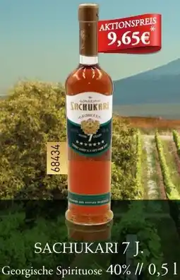 Mix Markt SACHUKARI 7 J. Georgische Spirituose Angebot