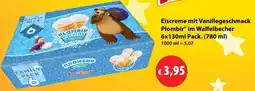 Mix Markt Eiscreme mit Vanillegeschmack Plombir Angebot